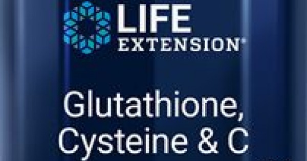 glutathione with cysteine Glutathione, 60 vegetarian capsules main image 0