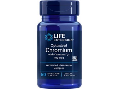 Life Extension Optimized Chromium with Crominex® 3+ 500mcg